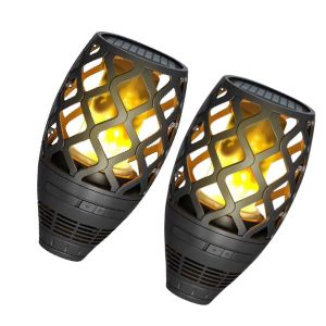  Twinkling Dancing Flame Flashlight Solar Powered Speaker IP65 3watts Manufactures