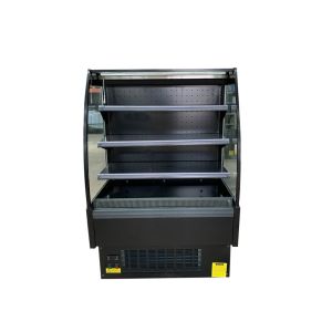 Semi Vertical Self Service Refrigerated Displays With Positive Temperature