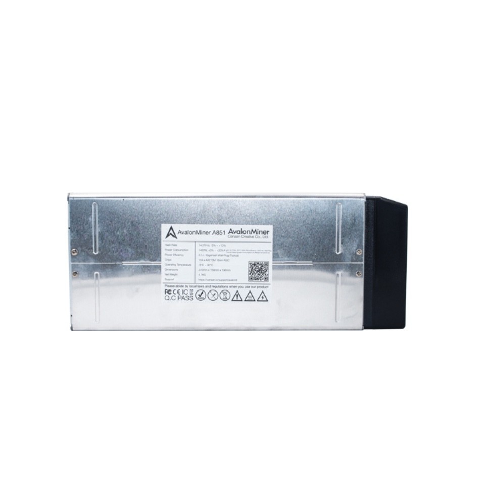 SHA256 1450W BTC Avalon Miner A851 14.5T Asic Blockchain Use