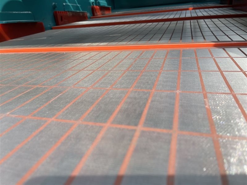 316L Steel Frame Shale Shaker Screen 3 Layers API 10 - 400