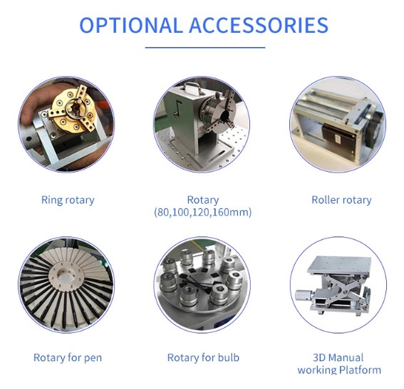 3D Dynamic Raycus Fiber Laser Marker Machine For Metal