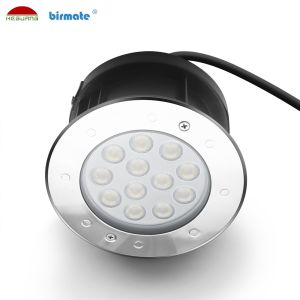 China Excessed Install Underwater Spoltlight  6500K 12 Volt White Color Inground Light IP68 on sale