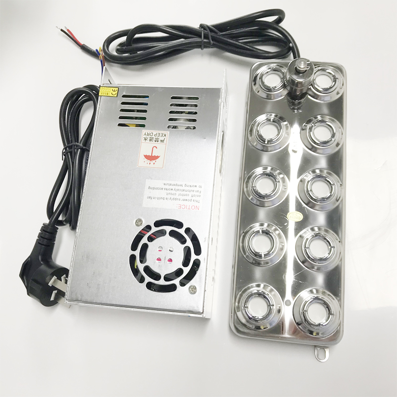 1.7mhz Industry ultrasonic atomizing transducer 230W ultrasonic atomization humidifier instructions