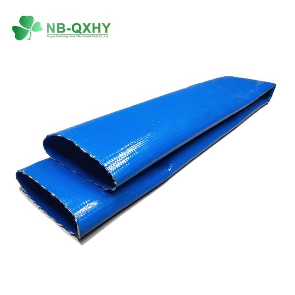 Industrial Agriculture PVC Layflat Hose Discharge Water Pipe Hose for 60psi to