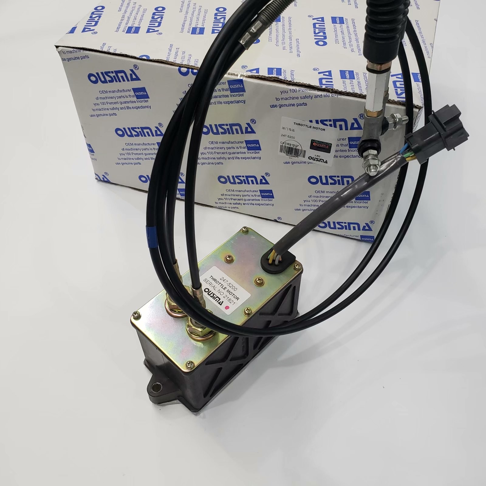 E312C Excavator Throttle Motor 2475212 2277672 2216767 247-5200