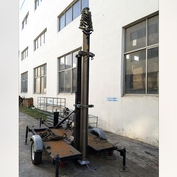 21m Lockable Pneumatic Telescopic Mast-10kg payloads NR-3600-21000-10L antenna