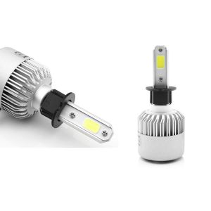 360 Degree COB LED Headlight Bulbs 72 Watt 8000LM S2 H3 LED Headlight Kits