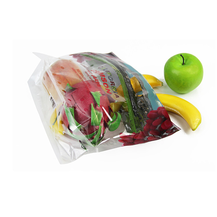 6.4*9.4inch Perforated k Bags , Grape Micro Perforated Plastic Bags