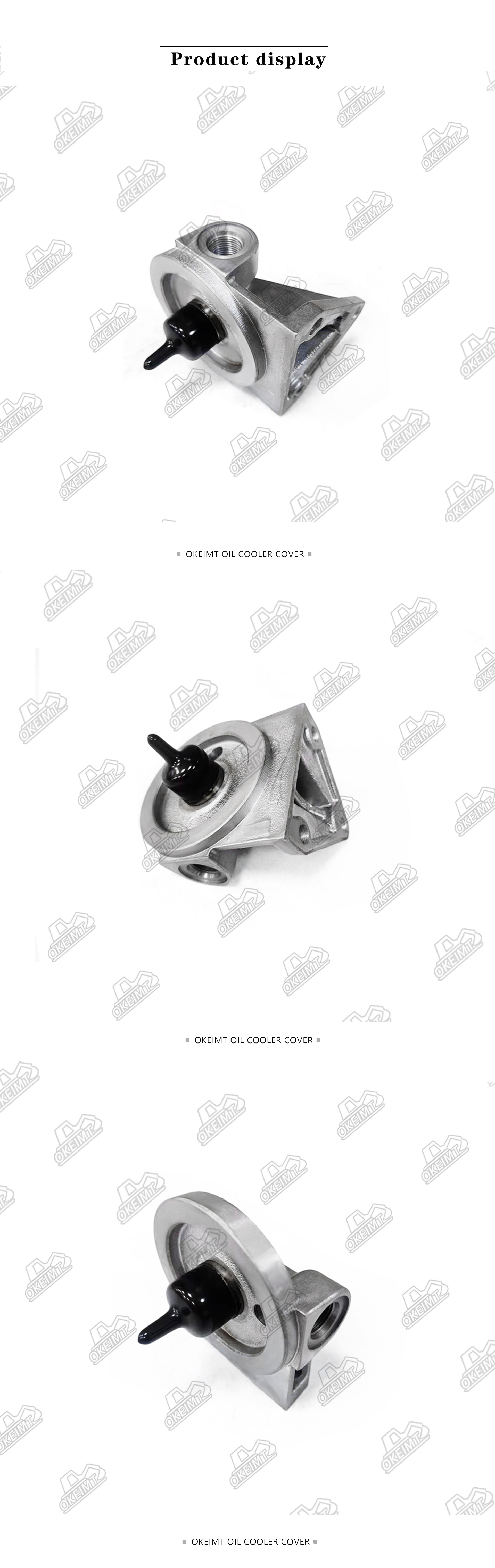 Original Oil Filter Head 3304173 For Cummins CCEC NT855 Engine Parts
