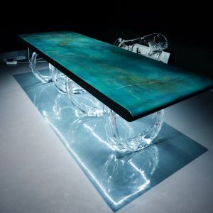 Multi-functional Acrylic Table for Dining Chair Practical and Beautiful Option