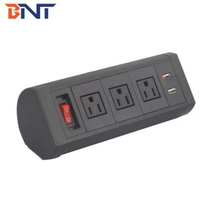 US popular new design for office room movable clamp on table power socket
