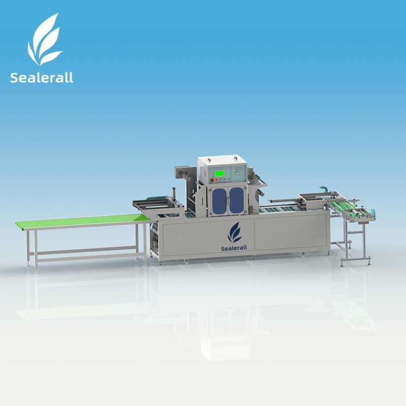 Energy Efficient Tofu Map Sealing Machine Tray Sealer Packaging Machine