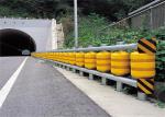 Highway Traffic Speed Safety Rolling Crash Barrier For Guardrails