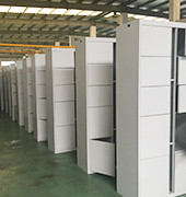 24/7 Locker Delivery Service Drop Off Pick Up , Electronic Laundry Lockers System Station With 15 Inch Touch Screen