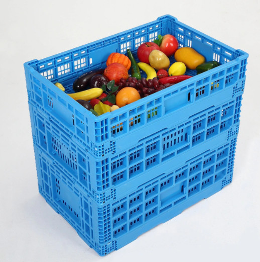PP Multi Size Stackable Fruit And Vegetable Plastic Crates