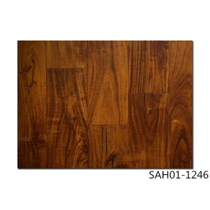 small leaf Acacia Handscraped, UV lacquer, HDF engineered flooring, 3-layer, UV