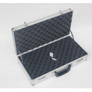 China Light Weight Aluminum Gun Case With Aluminum Diamond Panel on sale