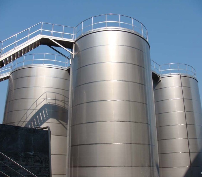 Customizable 8bar Chemical Pressure Vessels stainless steel storage tank