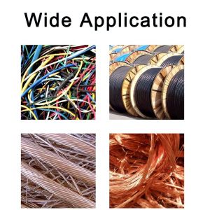 YH-038MM Automatic Scrap Copper Wire Stripping Machine Single Blade Easy to