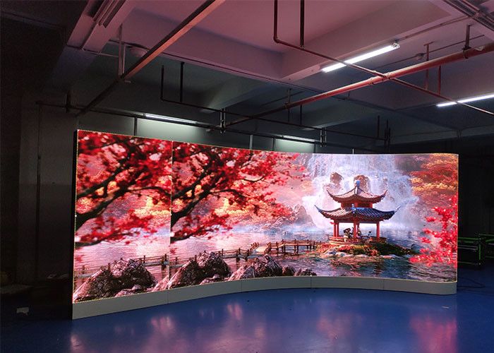 240x120mm P2.5 Flexible Led Display Module Indoor 96x48 Dots