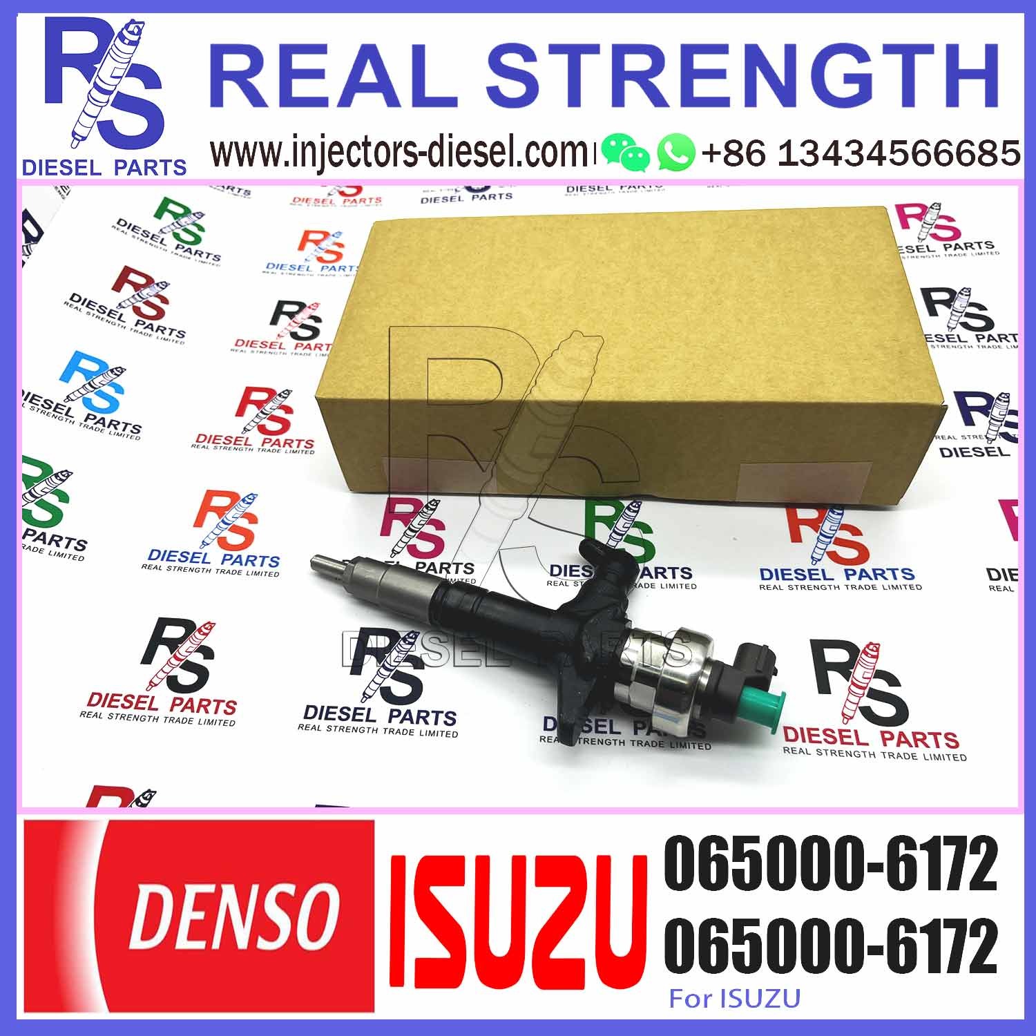 0650006172 8980558632 065000-6172 8-98055863-2 Common Rail Diesel Fuel Injector Main Pump Diesel Injector