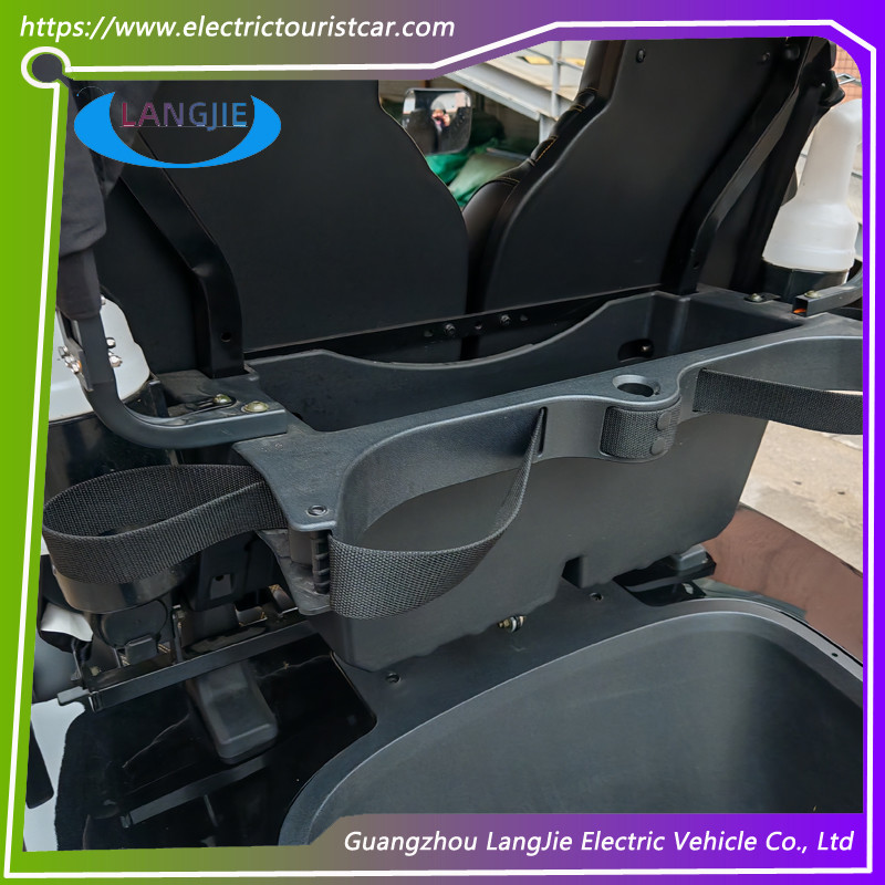 AC 2 Seater Electric Car 48 Volt Club Car Park Services Food Golf Cart For Hotel