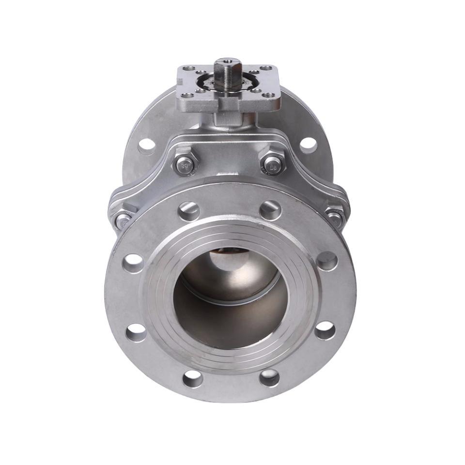 Stainless Steel 304/316 High Platform Flanged Ball Valve