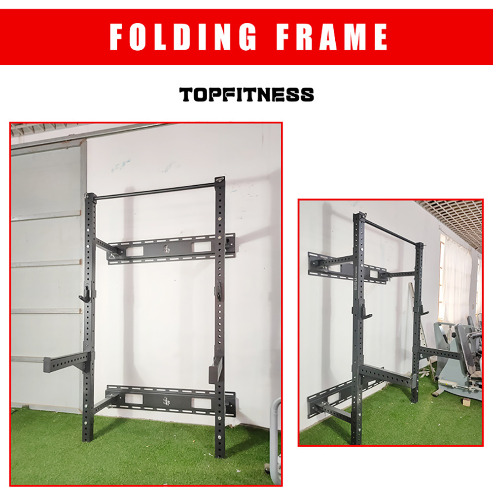 Home Gym Fitness Equipment Wall Mounted Squat Rack