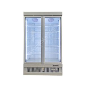 Rapid And Deep Freezing Built In Glass Door Freezer Adjustable Shelf For Frozen