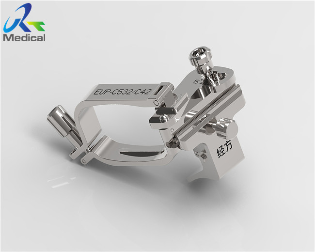 Stainless Steel Ultrasound Biopsy Needle Guide For Hitachi EUP-C532 Transducer, gauge instruments