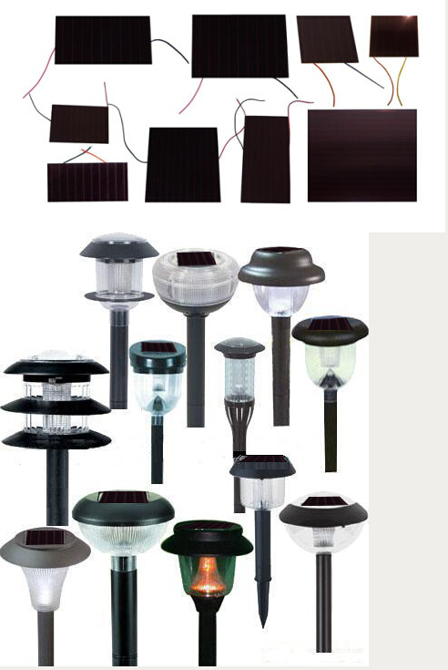 solar panel Amorphous 20W-60W factory price for solar lantern, solar power system