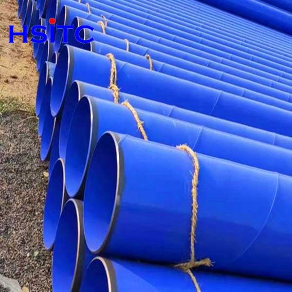 Coal Mine Engineering Fbe Coating Ssaw Steel Pipe For External Coating Water Supply