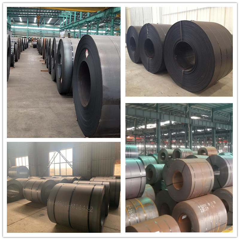 Oiled MS Sheet Coil Pickled Corten Steel Coil Black Spa-H ASTM CN