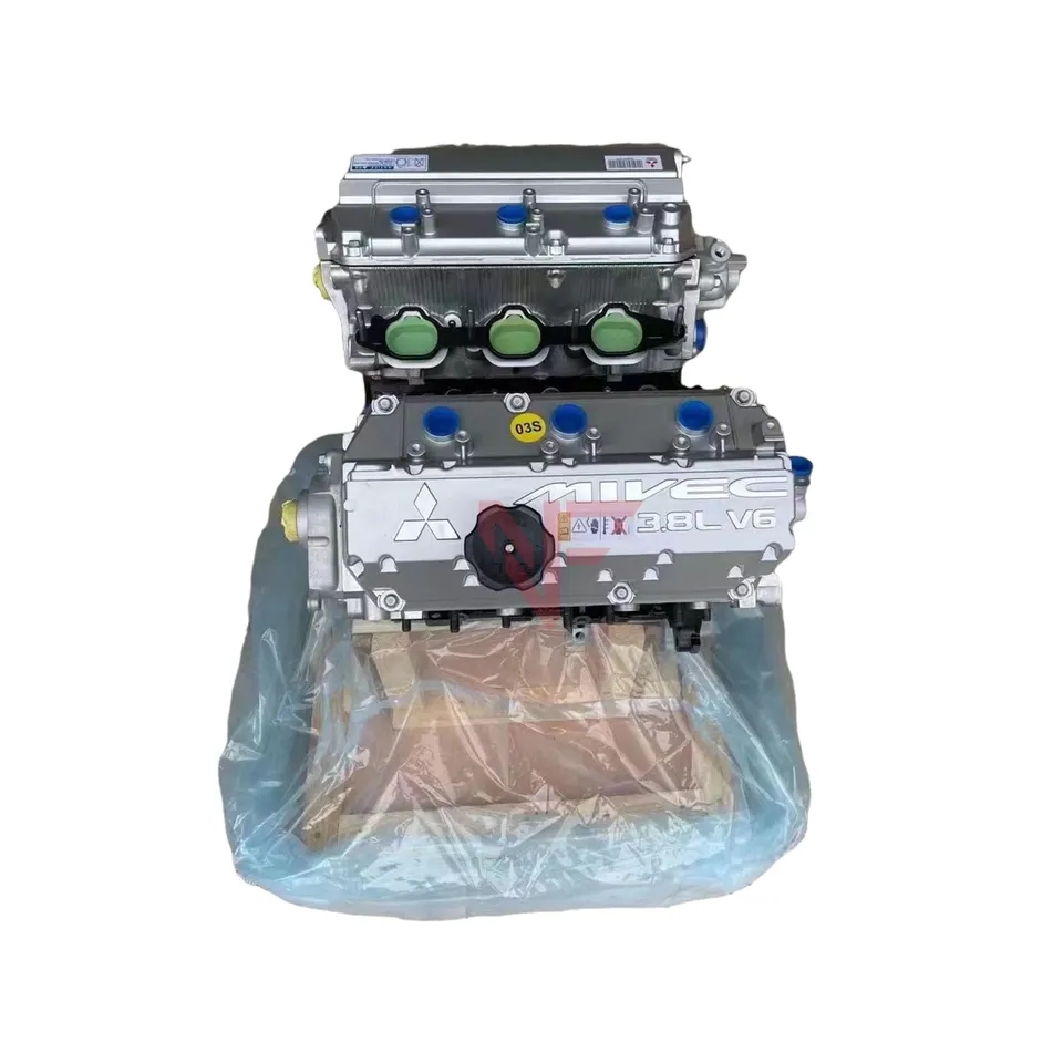3.8 AWD Pajero Klasseic Auto Engine Assembly for Mitsubishi 3.8L 6G75 Long Block Motor