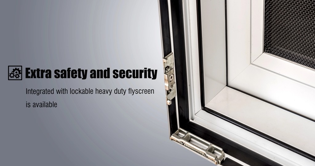 Soundproof 3000mm 1.7mm Aluminium Bifold Doors