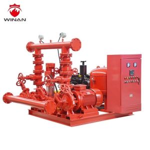 China Closed Impeller 740r/min 1500CMB/H Fire Fighting Pump 500M on sale