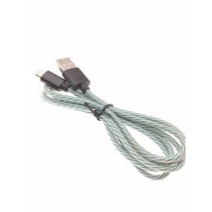 USB 2.0 Real 5V 2A Nylon Braided Type C USB Data Cable USB Charging Cable For
