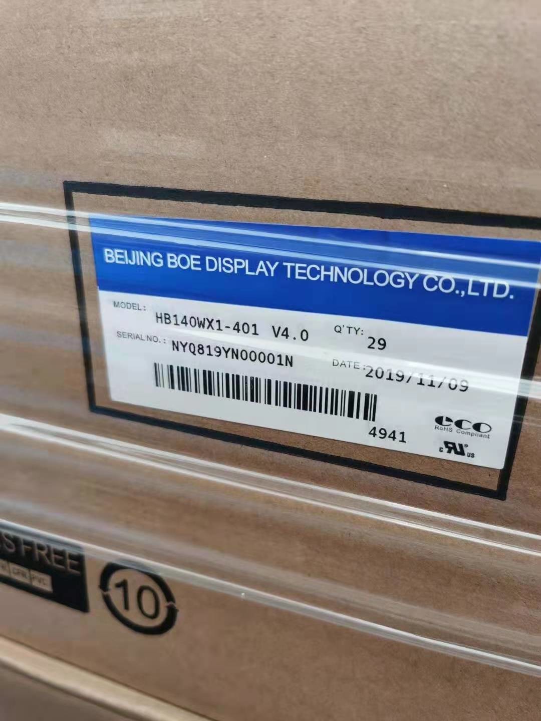 HB140WX1-401 1366x768 30 PIN 14 Inch BOE PC LCD Module