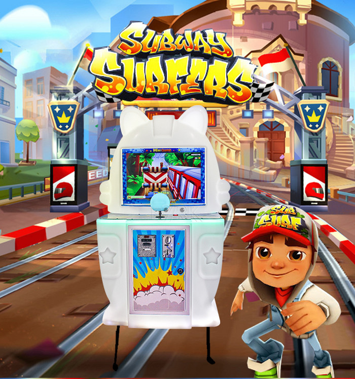 Kids Video Amusement Game Machines Mini Temple Running Arcade Game Equipment