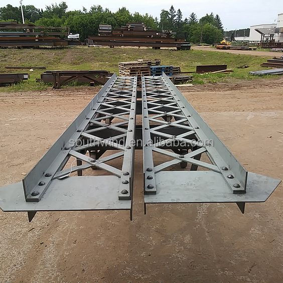 Customized Space Frame Steel Material Beam Steel Structure in Industrial Design Style