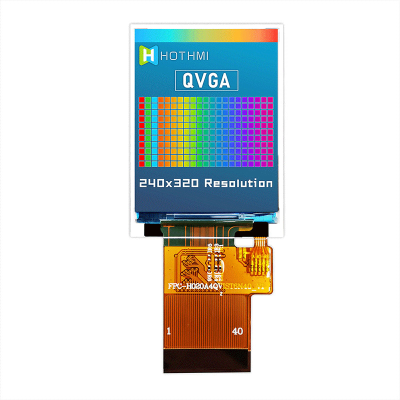 2.0 Inch Sunlight Readable Resistive TFT Display 128x160 Pixels