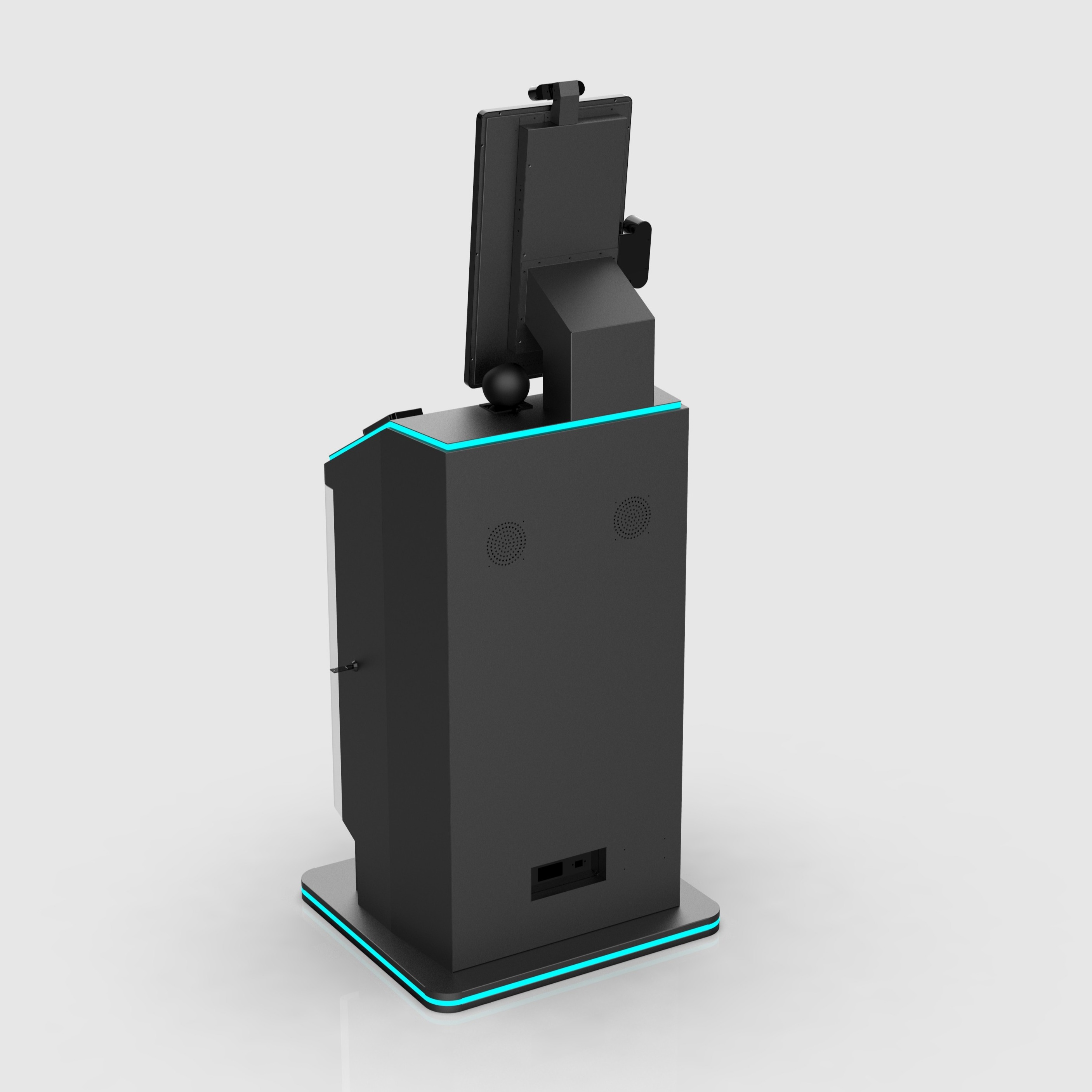 Hotel Self Check In Kiosk Free Standing With Document Scanning / Payment Collection