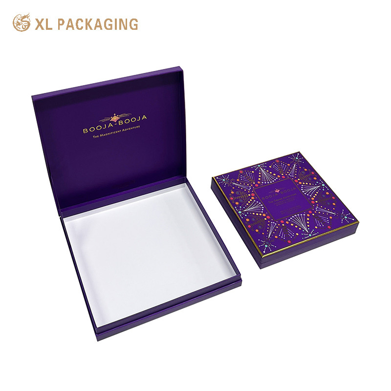 Book Shape Magnetic Chocolate Box Packaging with 2mm Thickness and Art Paper