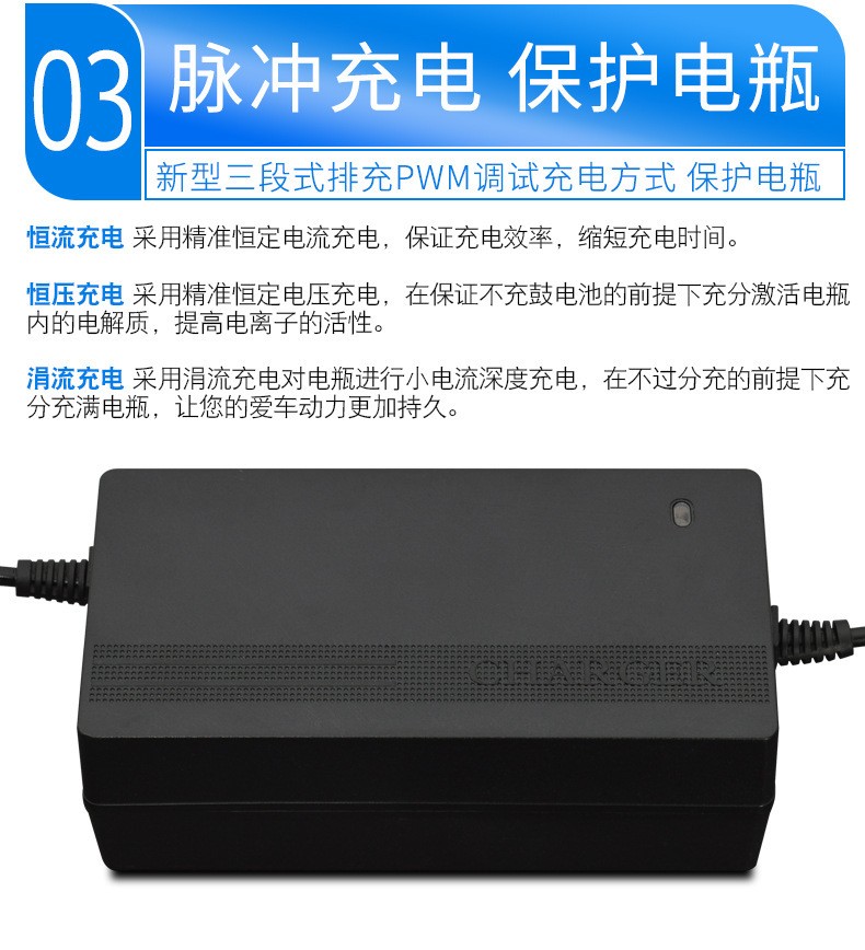 Little Dolphin Water Pump Lawn Mower Wheelchair Scooter Lead Acid Battery Charger 24V12AH 24V20AH 36V20AH with Materials