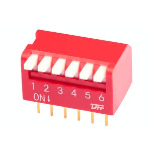 China 2 - 12P DIP Switch Pitch Piano Type With 2000 Cycles Electrical Life on sale