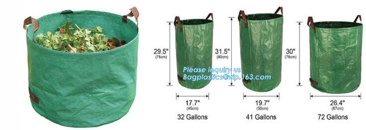 4 Pockets Permeable Non-woven fabric 26x65cmx1mm Vertical Wall Planting Bag for flower vegetable lettuce ferns, bagease
