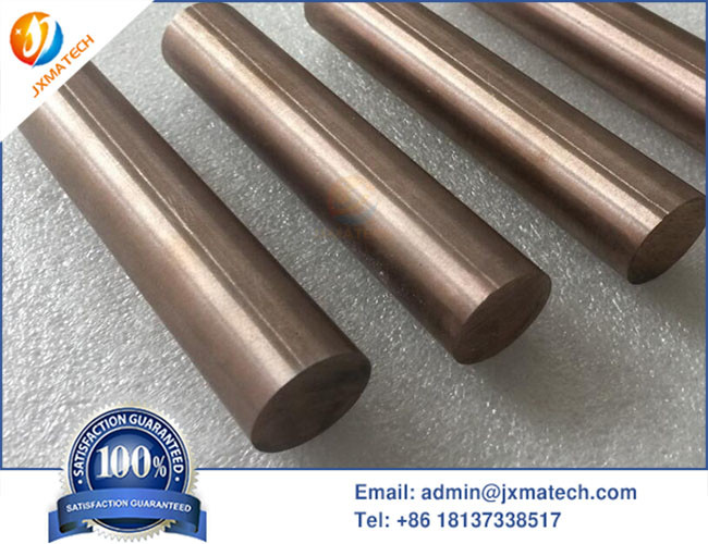 Burnishing Tungsten Copper Alloy Rod Bar High Heat Resistance