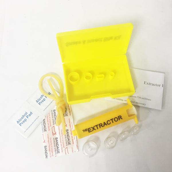 Quality Venom Extractor Poison Survival Snake Bite First Aid Kit First Aid Equipment Supplies MFDS for sale