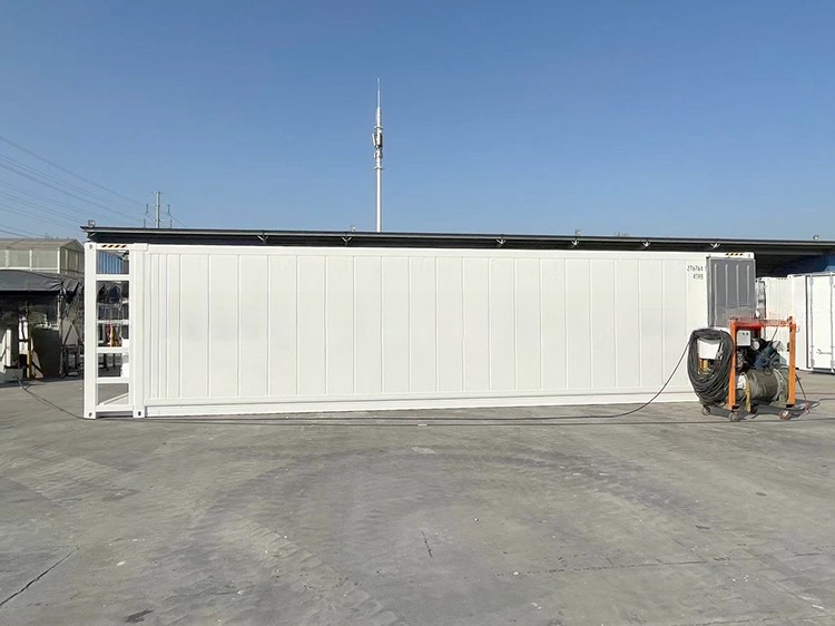 High Cube 40ft Diesel Electric Self Powered Reefer Container for Land or Railway Accessories Provide full set parts