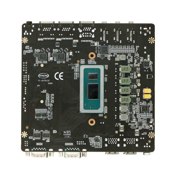 China 12th Gen 12v Mini Pc Motherboard Ddr5 3 Lan Motherboard With CPU on sale China 12th Gen 12v Mini Pc Motherboard Ddr5 3 Lan Motherboard With CPU on sale